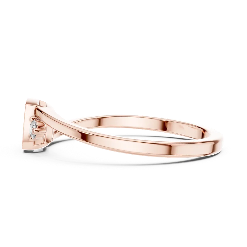 18K Gold Round Diamond Pavé Ring – 0.176 ct (9-10061L) – Rings by Ivanka & Co