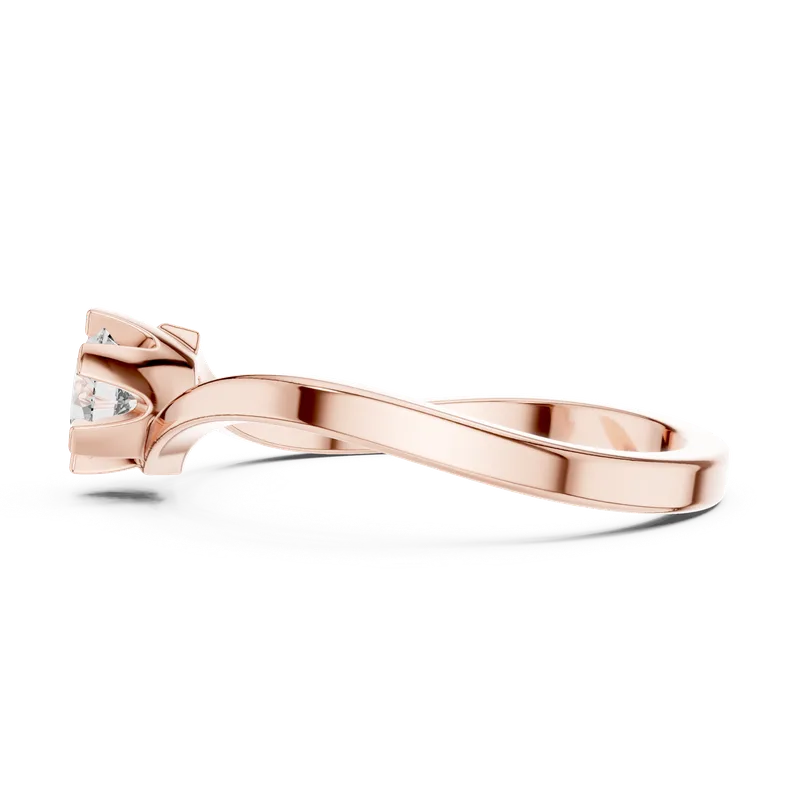 18K Gold Round Diamond Solitaire Ring – 0.33 ct (9-10063L) – Rings by Ivanka & Co