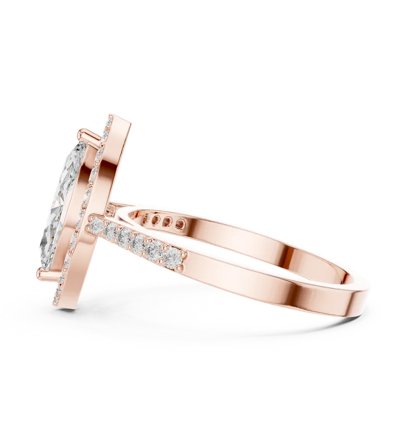 18K Gold Diamond Ring (ALR-100) – Rings by Ivanka & Co