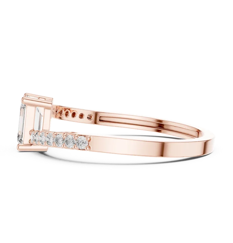 18K Gold Diamond Ring (ALR-137) – Rings by Ivanka & Co