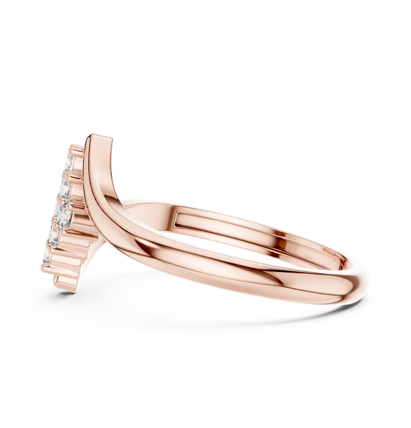 18K Gold Diamond Ring (ALR-139) – Rings by Ivanka & Co