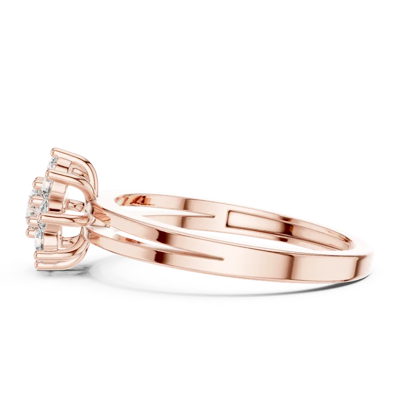 18K Gold Diamond Ring (ALR-141) – Rings by Ivanka & Co