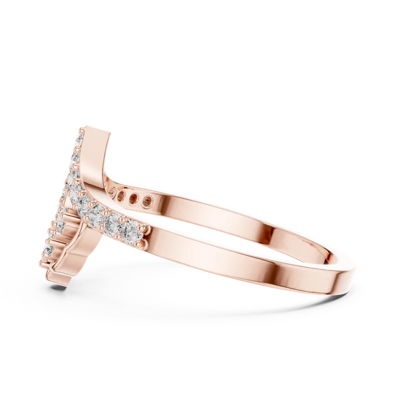 18K Gold Diamond Ring (ALR-164) – Rings by Ivanka & Co