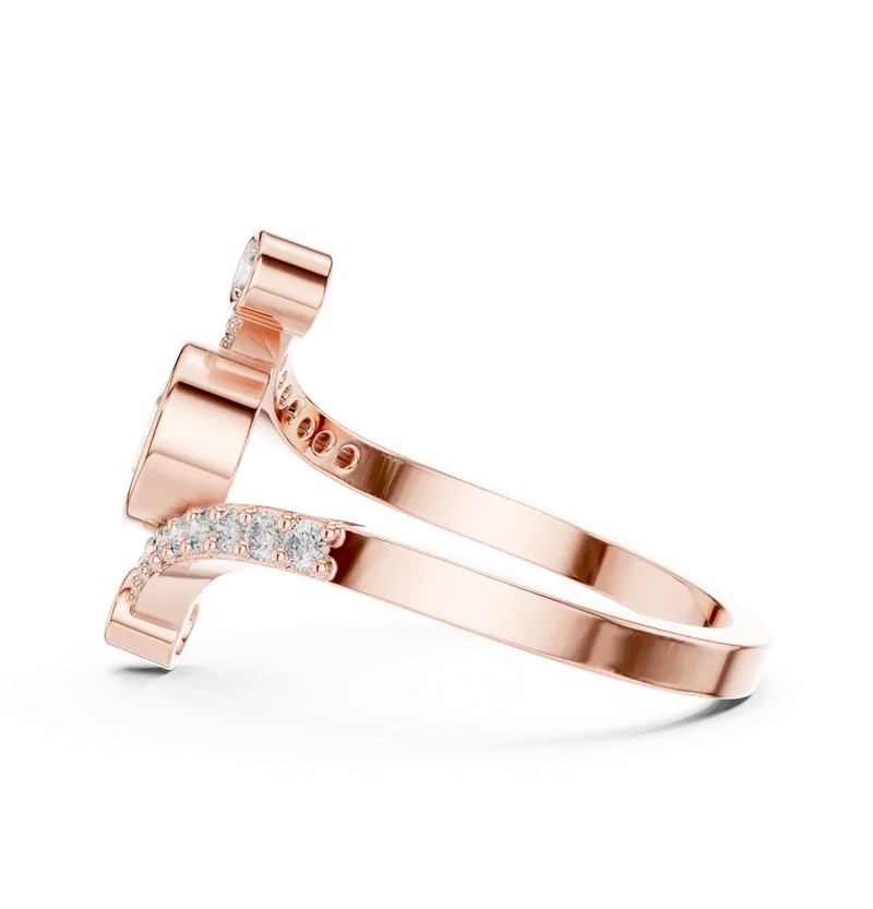 18K Gold Diamond Ring (ALR-276) – Rings by Ivanka & Co
