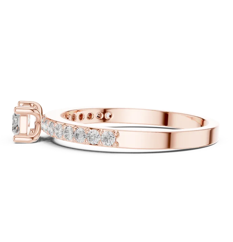 18K Gold Diamond Ring (ALR-80) – Rings by Ivanka & Co