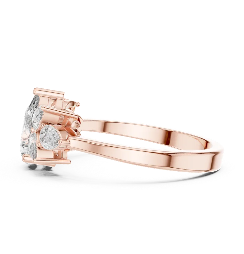 18K Gold Diamond Ring (AVBLR-132) – Rings by Ivanka & Co