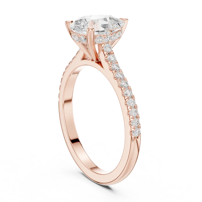 18K Gold Diamond Ring (DDLR-1001) – Rings by Ivanka & Co