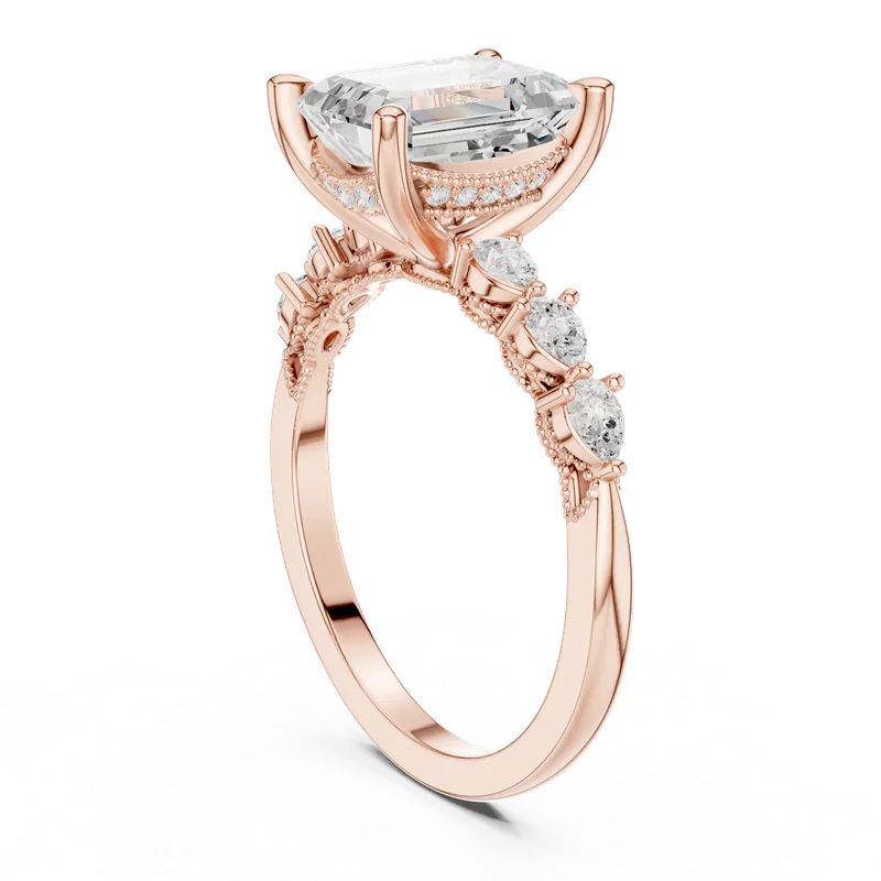 18K Gold Diamond Ring (DDLR-1004) – Rings by Ivanka & Co