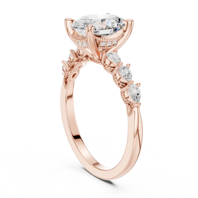 18K Gold Diamond Ring (DDLR-1005) – Rings by Ivanka & Co