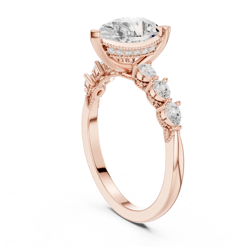 18K Gold Diamond Ring (DDLR-1006) – Rings by Ivanka & Co