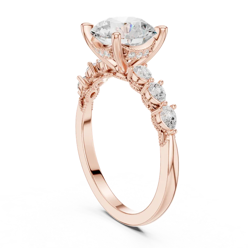 18K Gold Diamond Ring (DDLR-1008) – Rings by Ivanka & Co