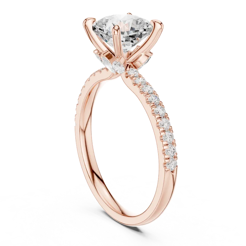 18K Gold Diamond Ring (DDLR-1010) – Rings by Ivanka & Co