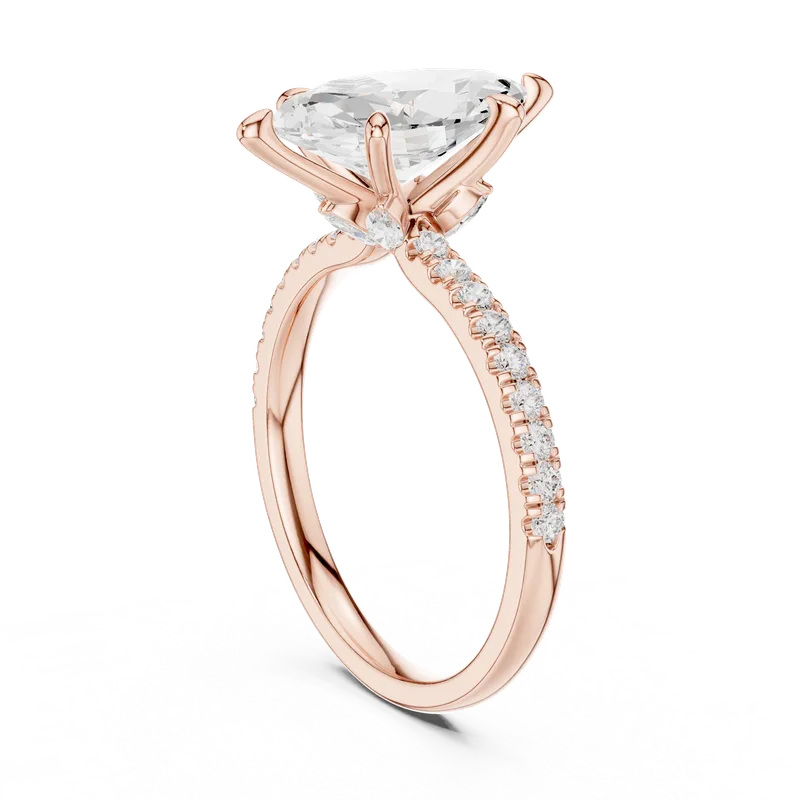 18K Gold Diamond Ring (DDLR-1012) – Rings by Ivanka & Co