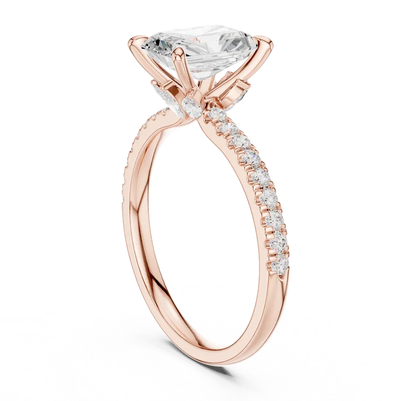 18K Gold Diamond Ring (DDLR-1015) – Rings by Ivanka & Co