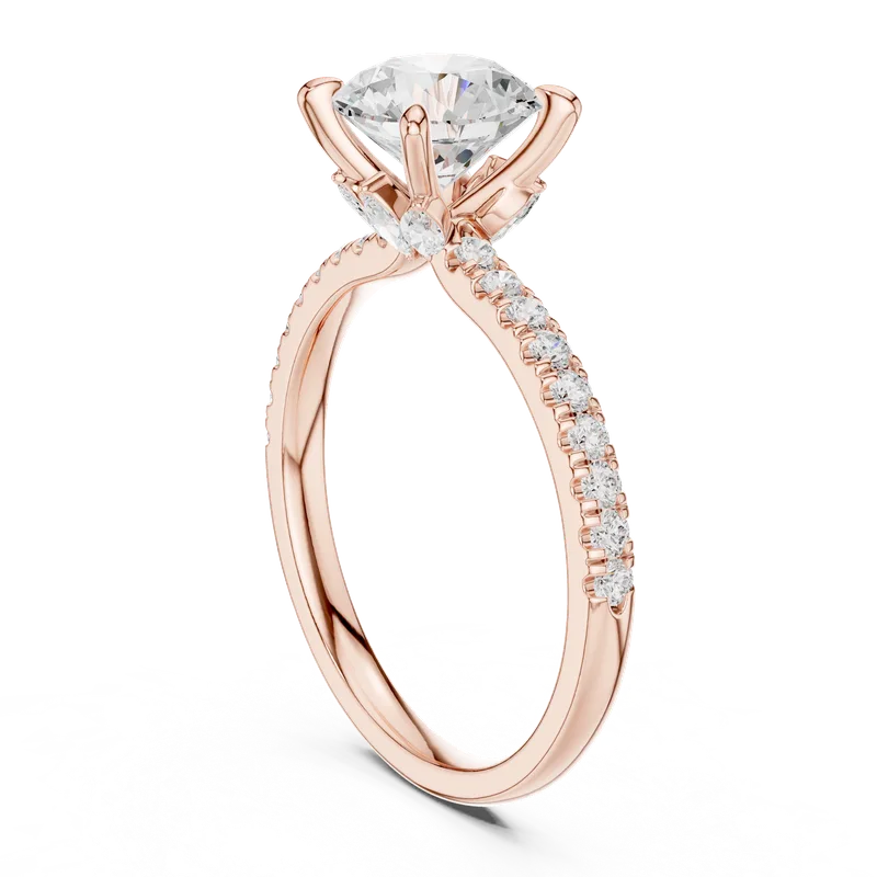 18K Gold Diamond Ring (DDLR-1016) – Rings by Ivanka & Co