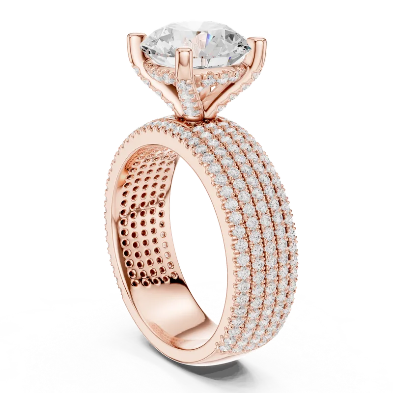 18K Gold Diamond Ring (DDLR-1021) – Rings by Ivanka & Co