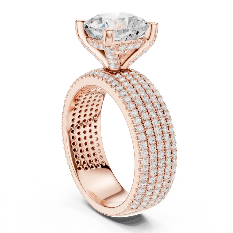 18K Gold Diamond Ring (DDLR-1022) – Rings by Ivanka & Co