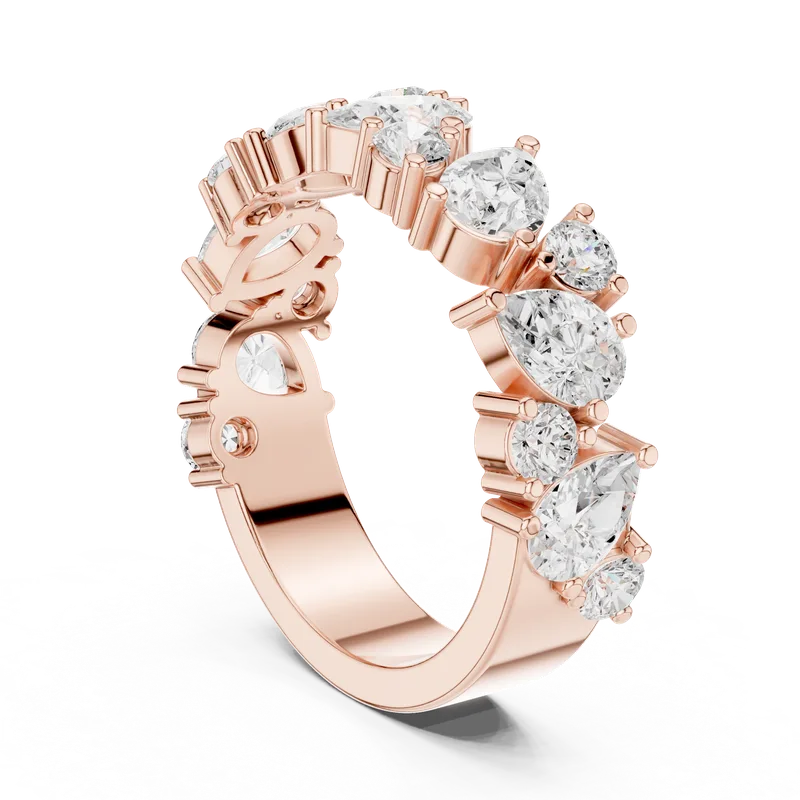 18K Gold Diamond Pavé Ring – 1.88 ct (DDLR-378) – Rings by Ivanka & Co