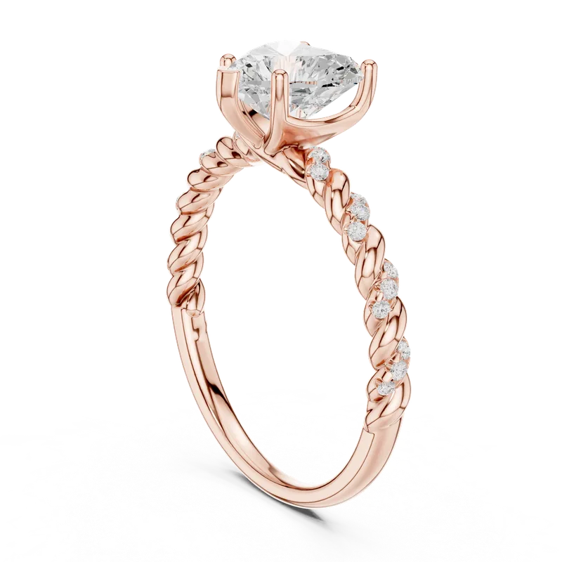 18K Gold Diamond Pavé Ring – 1.327 ct (DDLR-396) – Rings by Ivanka & Co