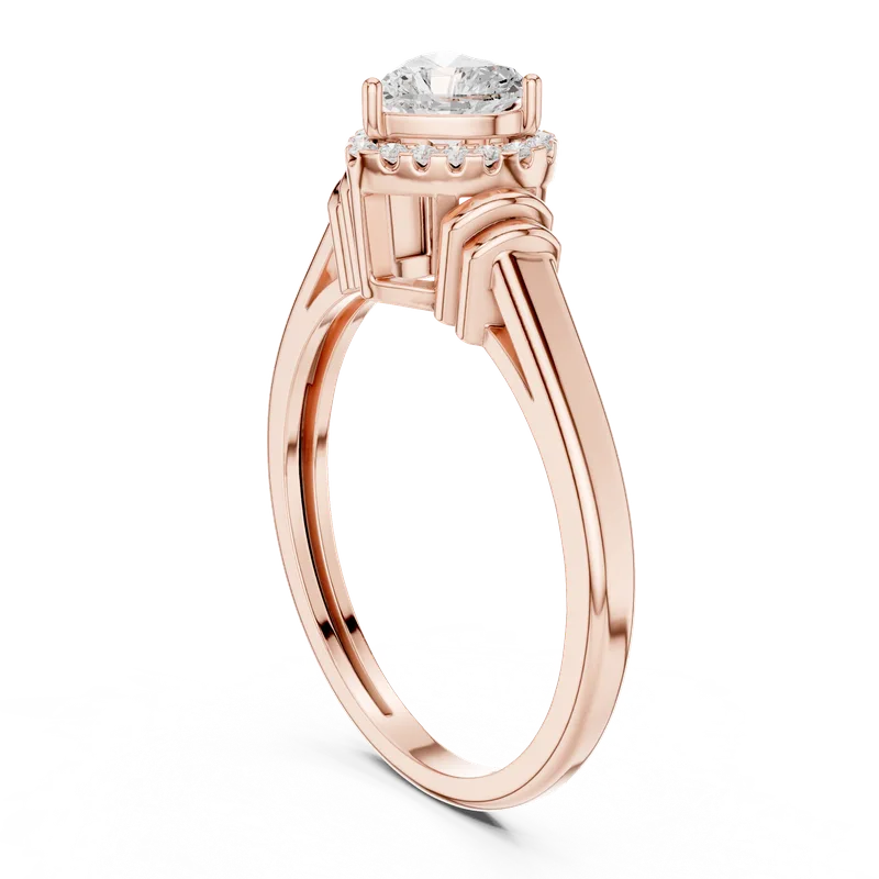18K Gold Diamond Pavé Ring – 0.444 ct (DDLR-399) – Rings by Ivanka & Co