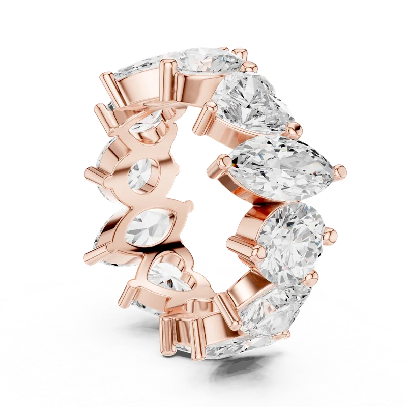 18K Gold Diamond Pavé Ring – 8.83 ct (DDLR-420) – Rings by Ivanka & Co