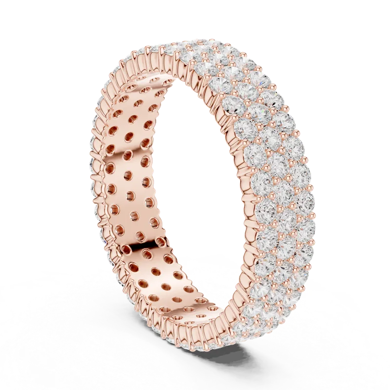 18K Gold Round Diamond Pavé Ring – 1.944 ct (DDLR-422) – Rings by Ivanka & Co