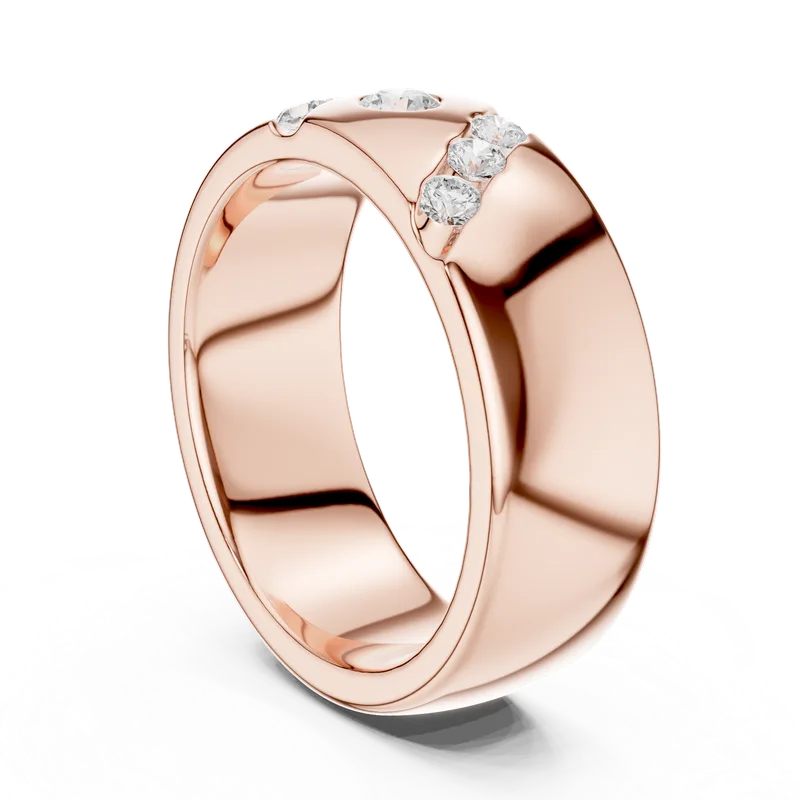18K Gold Round Diamond Cluster Ring – 0.32 ct (DDLR-426) – Rings by Ivanka & Co