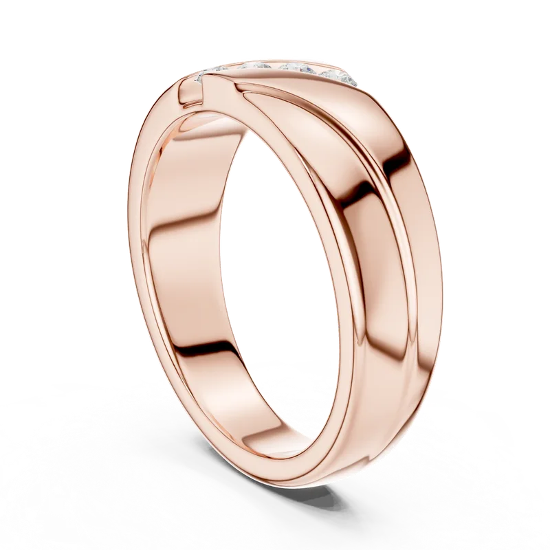 18K Gold Round Diamond Cluster Ring – 0.16 ct (DDLR-427) – Rings by Ivanka & Co