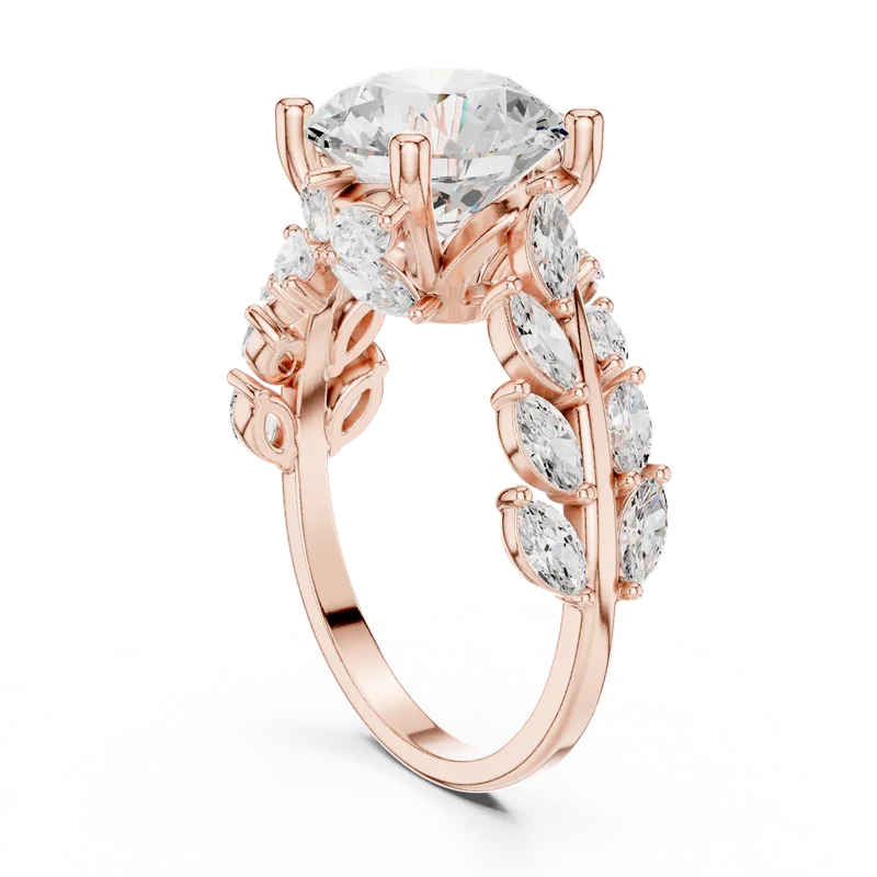 18K Gold Diamond Pavé Ring – 4.15 ct (DDLR-448) – Rings by Ivanka & Co