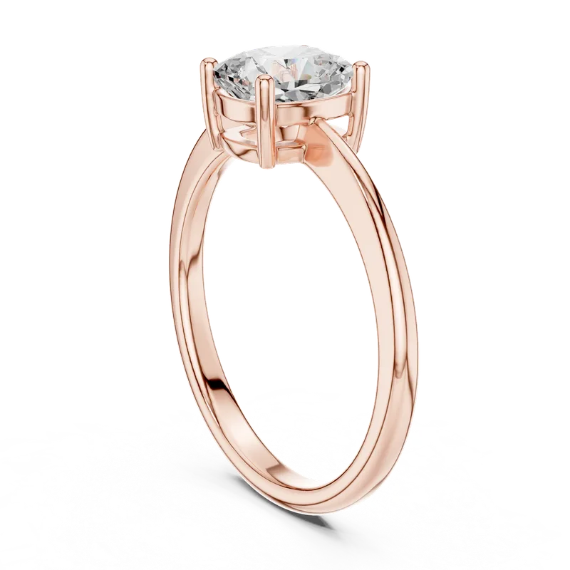 18K Gold Cushion Diamond Solitaire Ring – 1.07 ct (DDLR-501) – Rings by Ivanka & Co