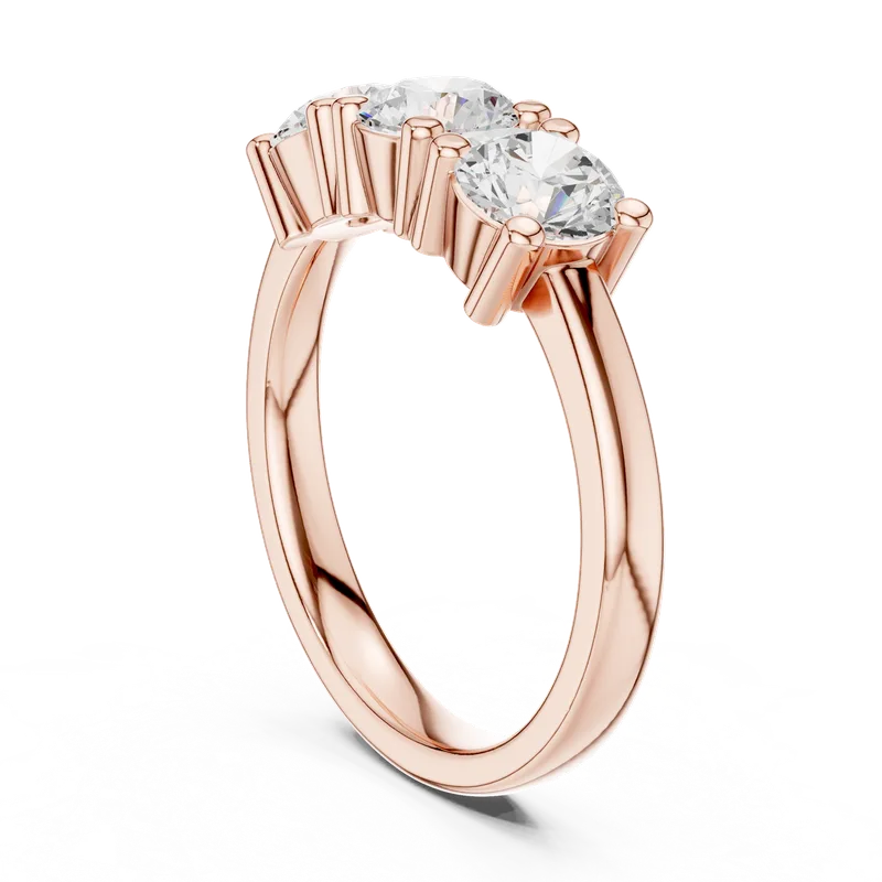 18K Gold Round Diamond Cluster Ring – 1.44 ct (DDLR-611) – Rings by Ivanka & Co