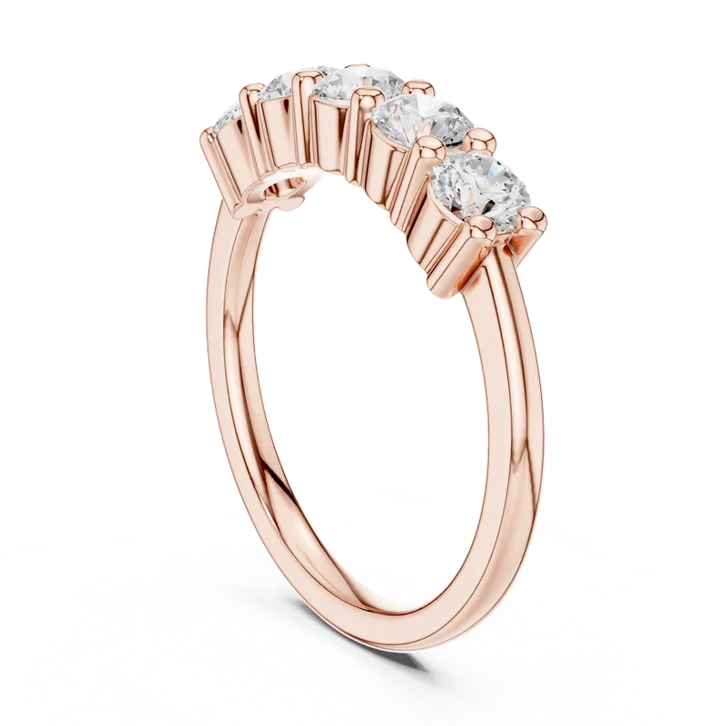 18K Gold Round Diamond Cluster Ring – 0.765 ct (DDLR-615) – Rings by Ivanka & Co