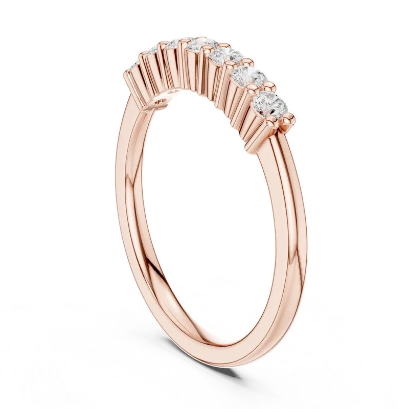 18K Gold Round Diamond Cluster Ring – 0.245 ct (DDLR-618) – Rings by Ivanka & Co