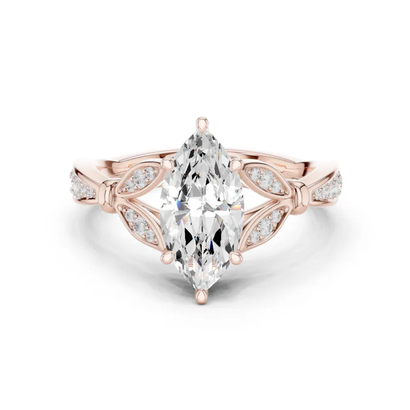 18K Gold Diamond Ring (DDLR-935) – Rings by Ivanka & Co