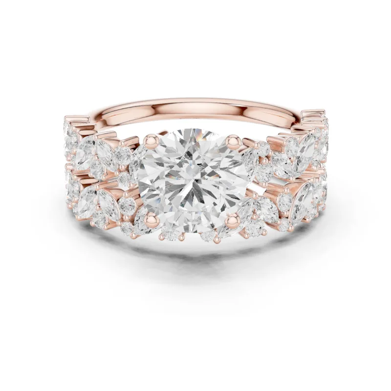 18K Gold Diamond Ring (DDLR-939) – Rings by Ivanka & Co