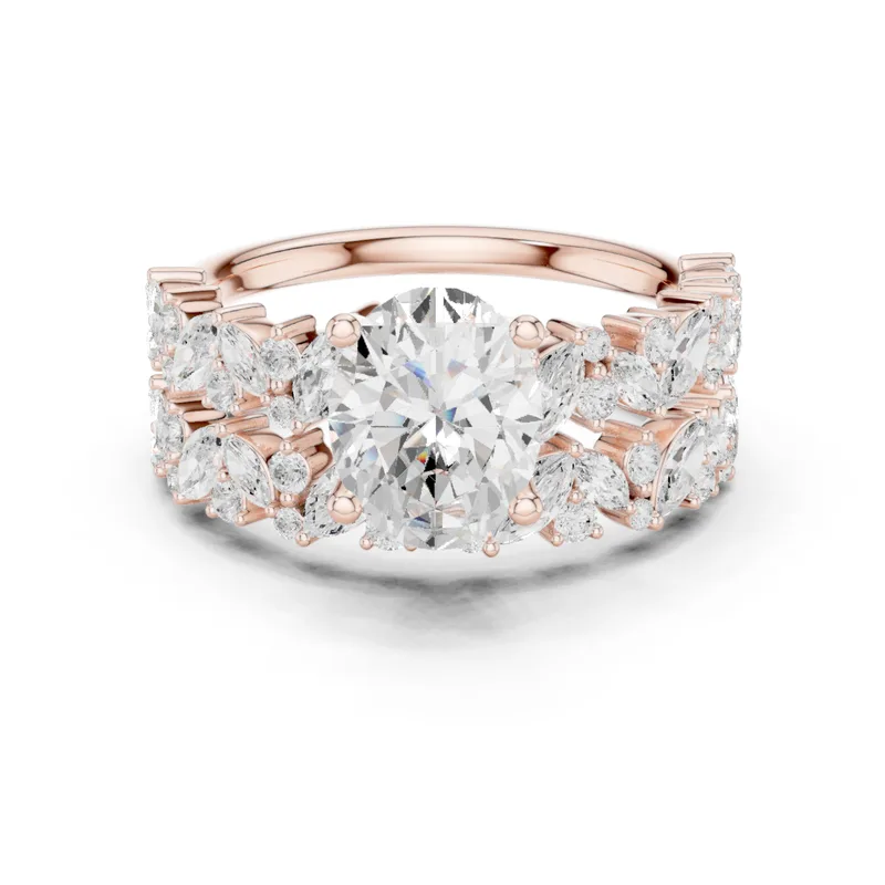 18K Gold Diamond Ring (DDLR-943) – Rings by Ivanka & Co