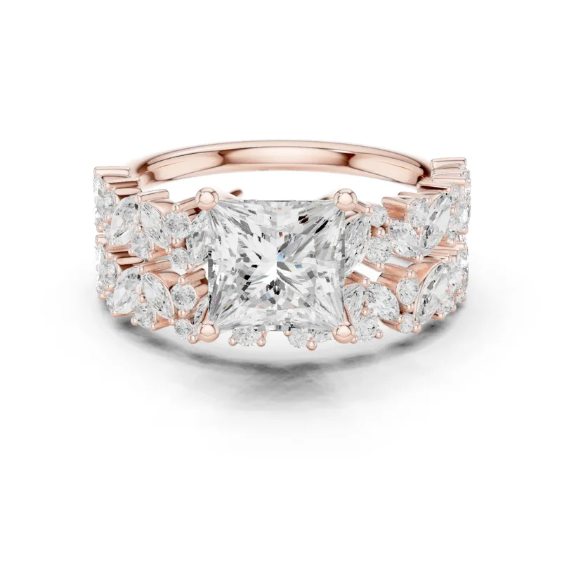 18K Gold Diamond Ring (DDLR-945) – Rings by Ivanka & Co
