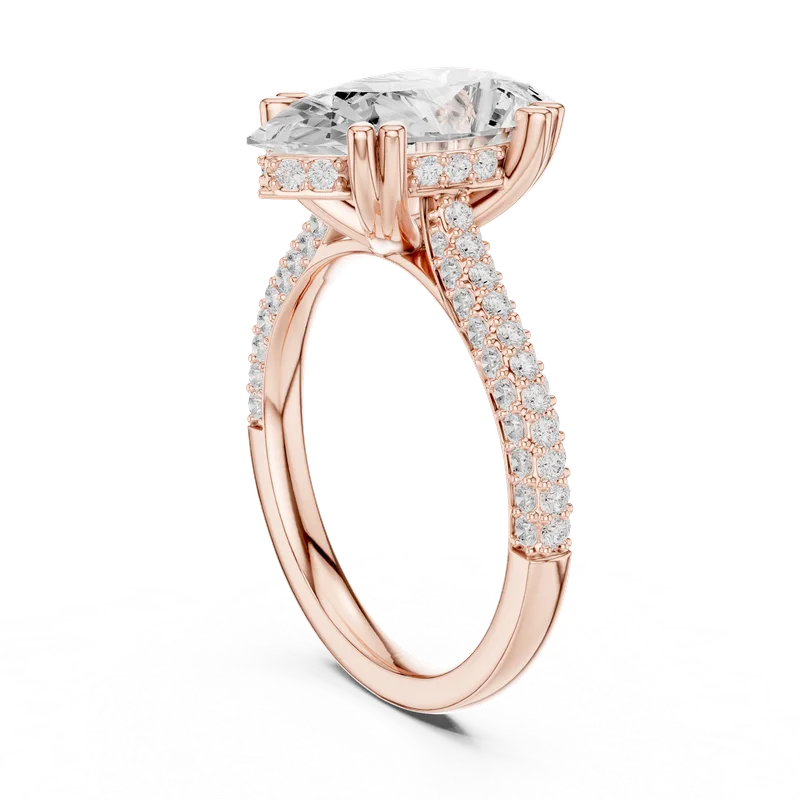 18K Gold Diamond Ring (DDLR-957) – Rings by Ivanka & Co