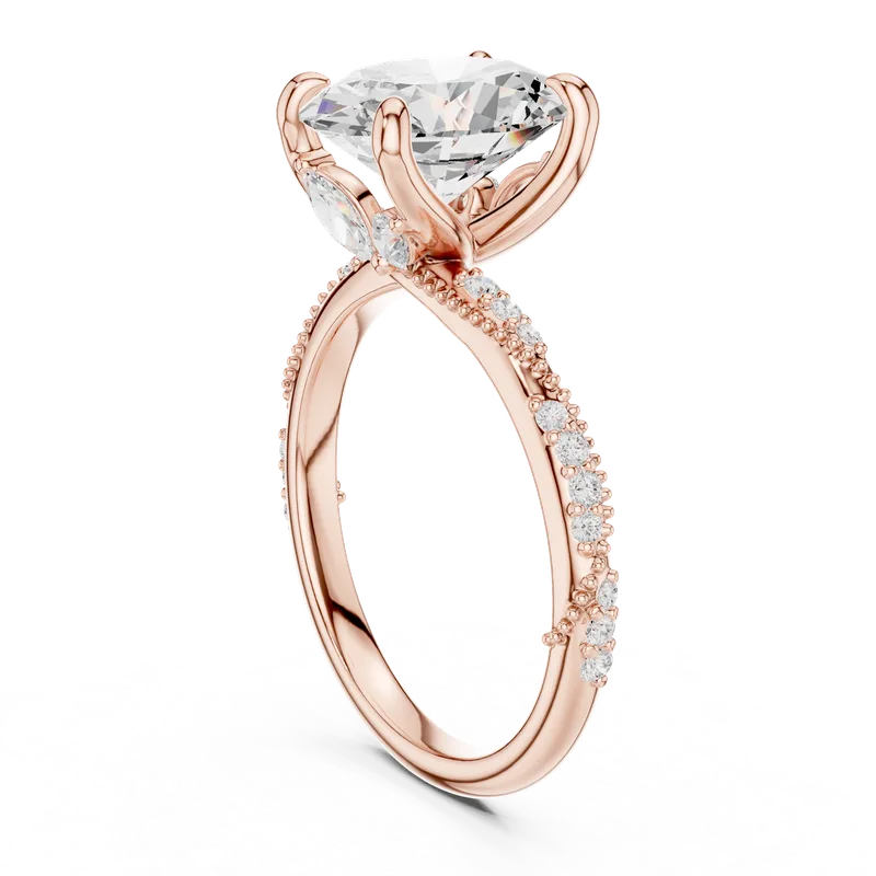 18K Gold Diamond Ring (DDLR-965) – Rings by Ivanka & Co