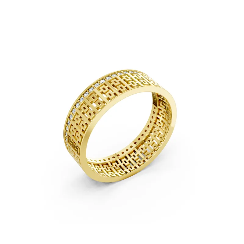 18K Gold Diamond Engagement Ring (E217) – Rings by Ivanka & Co