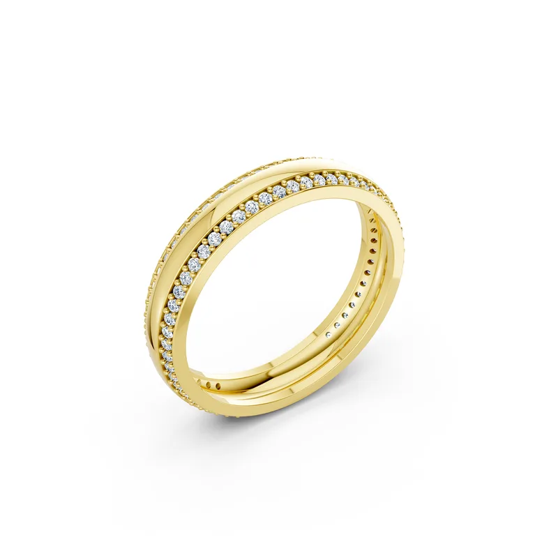 18K Gold Diamond Engagement Ring (E291) – Rings by Ivanka & Co