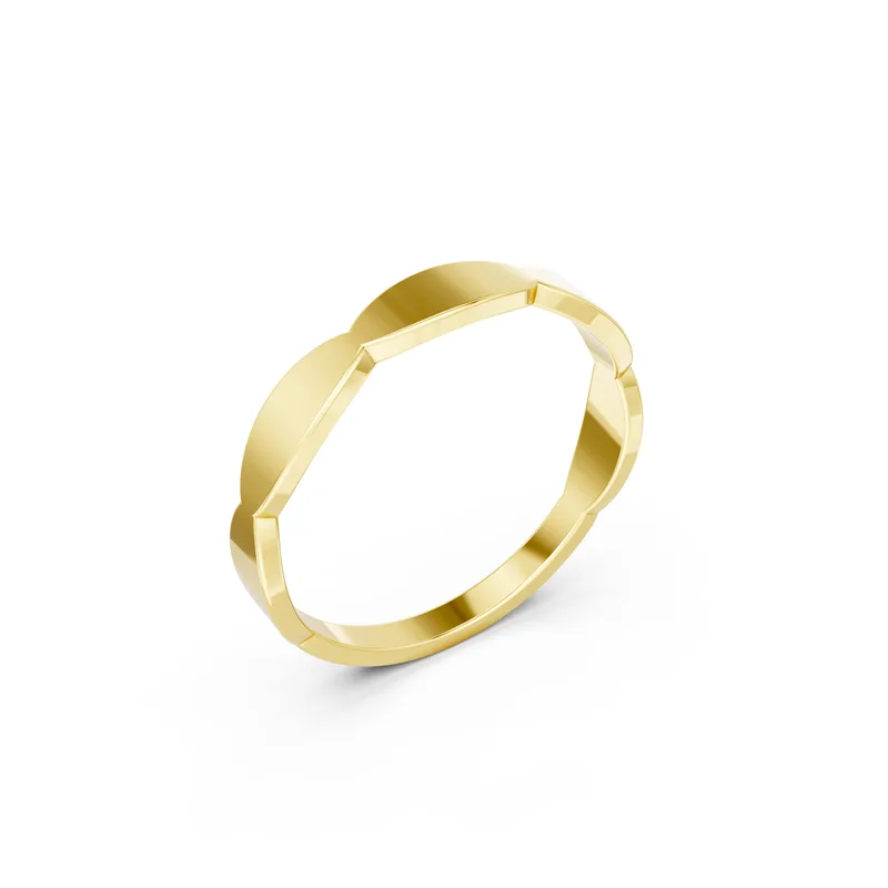 18K Gold Diamond Engagement Ring (RN101) – Rings by Ivanka & Co
