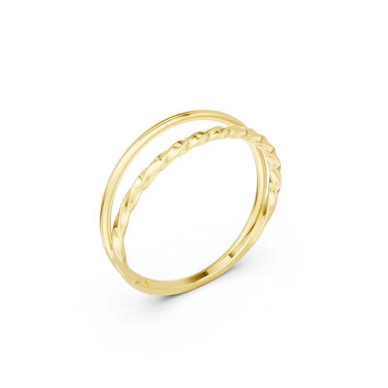 18K Gold Diamond Engagement Ring (RN107) – Rings by Ivanka & Co