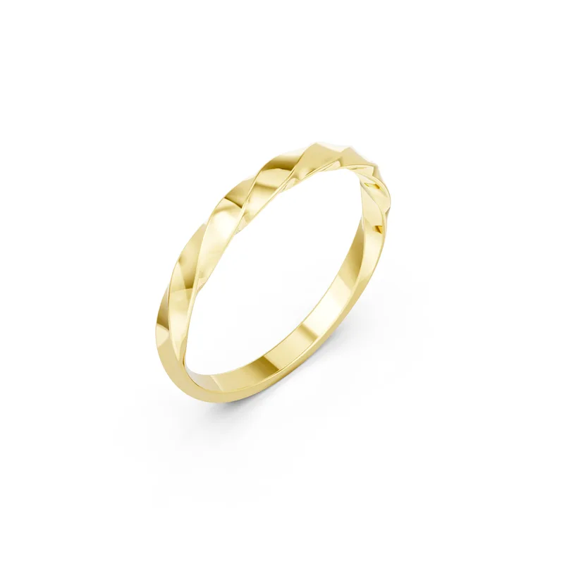 18K Gold Diamond Engagement Ring (RN109) – Rings by Ivanka & Co