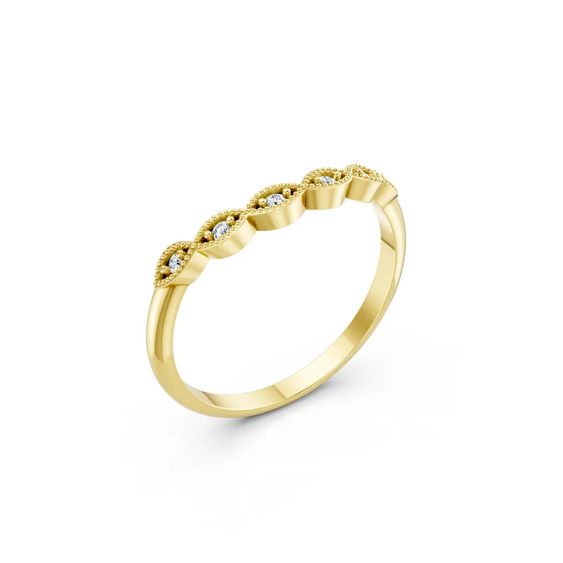 18K Gold Diamond Engagement Ring (RNN31) – Rings by Ivanka & Co