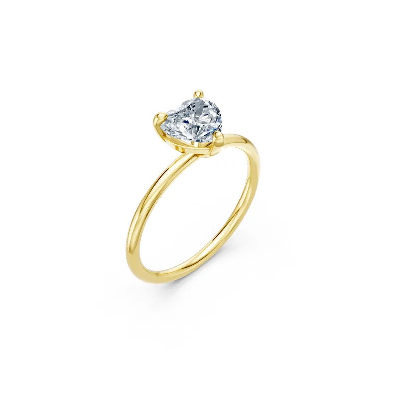 18K Gold Diamond Engagement Ring (RNN55) – Rings by Ivanka & Co