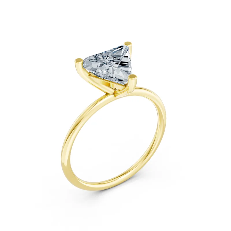 18K Gold Diamond Engagement Ring (RNN56) – Rings by Ivanka & Co