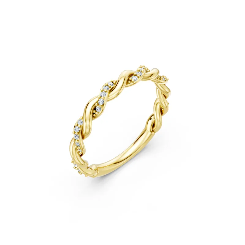 18K Gold Diamond Engagement Ring (RNN72) – Rings by Ivanka & Co