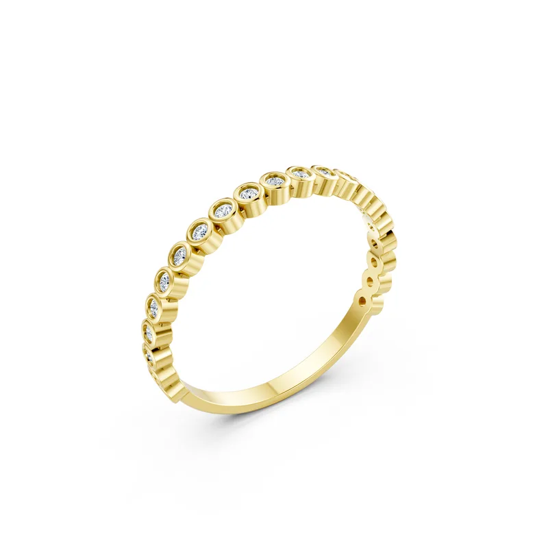 18K Gold Diamond Engagement Ring (RNN90) – Rings by Ivanka & Co