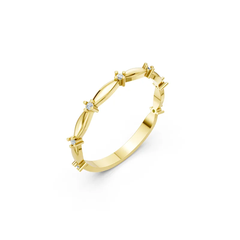 18K Gold Diamond Engagement Ring (RNN92) – Rings by Ivanka & Co